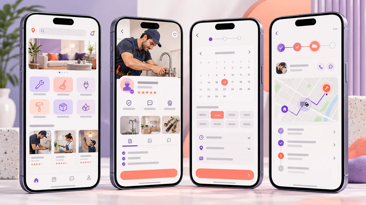 Mobile service marketplace application concept