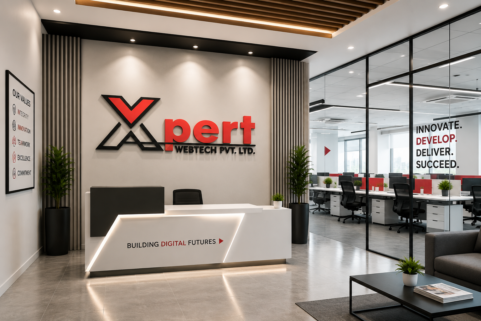 Xpert Webtech office reception